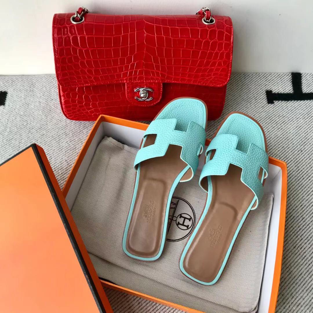 에르메스 올수공 오란 슬리퍼 샌들 토고 17